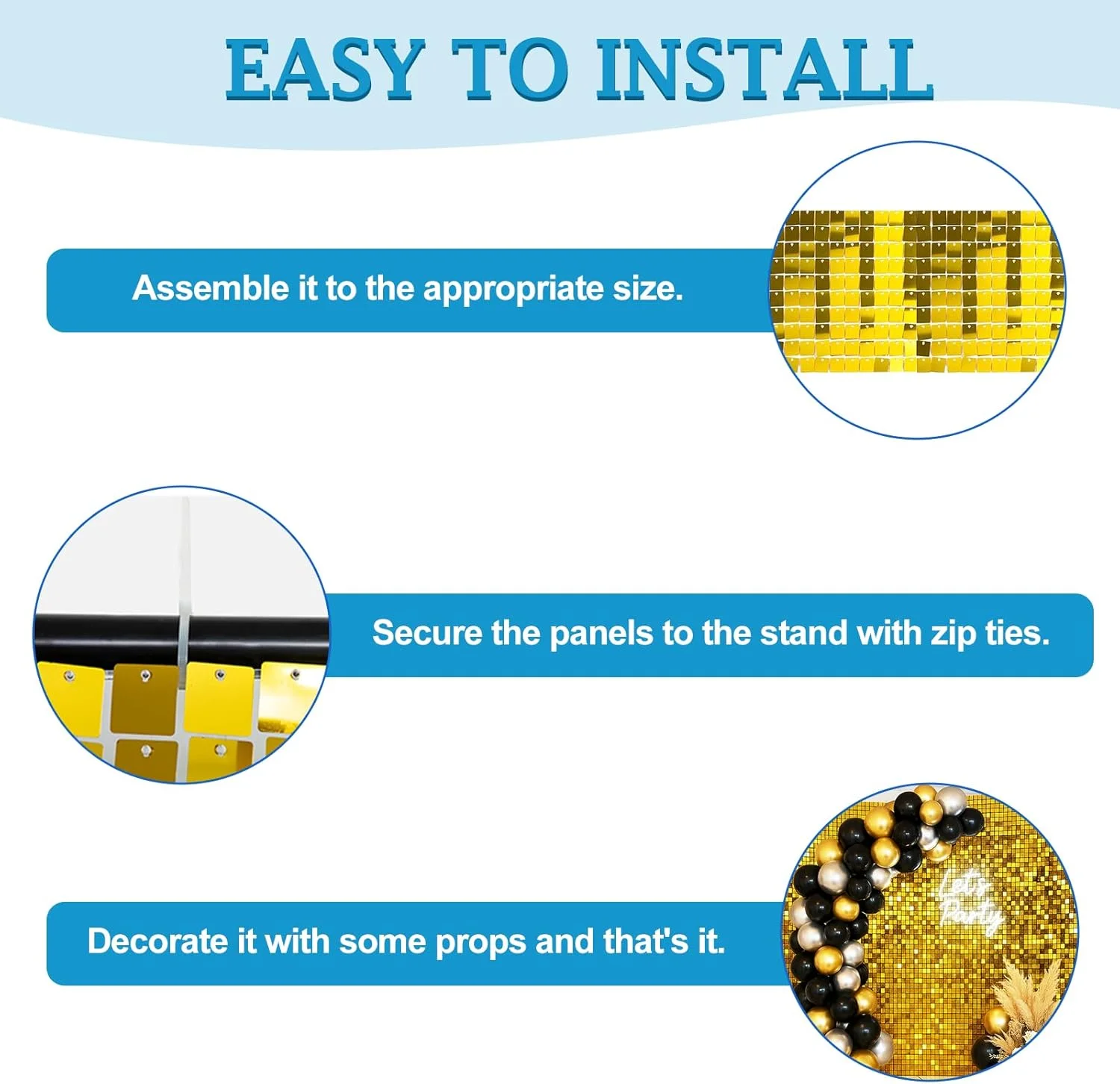 پس زمینه دیوار پولکی طلایی ایمارت، 12 عدد پنل پولکی سفارشی، پس زمینه تزئینات براق برای عروسی، جشن فارغ التحصیلی، تولد، ولنتاین، دیسکو، سالگرد پس زمینه دیوار پولکی طلایی ایمارت، 12 عدد پنل پولکی سفارشی، پس زمینه تزئینات براق برای عروسی، جشن فارغ التحصیلی، تولد، ولنتاین، دیسکو، سالگرد