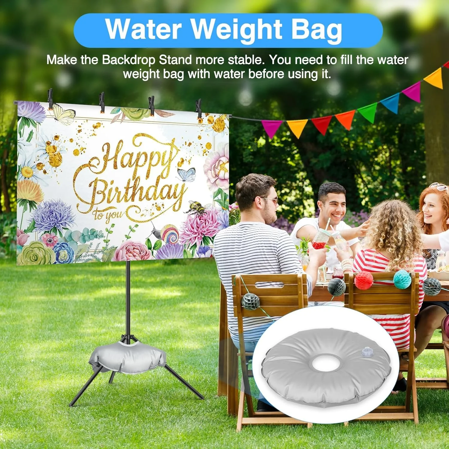 پایه نگهدارنده پس زمینه پرتابل مدل T شکل ایمارت، 1.5x2.6 متر، قابل تنظیم برای عکاسی، مناسب برای مهمانی ها، بنرها و عکس برداری پایه نگهدارنده پس زمینه پرتابل مدل T شکل ایمارت، 1.5x2.6 متر، قابل تنظیم برای عکاسی، مناسب برای مهمانی ها، بنرها و عکس برداری