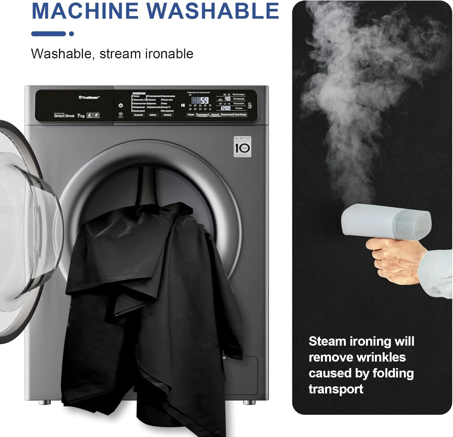 پس زمینه مشکی امارت 3x6 متر، پرده پس زمینه عکس برای عکاسی، پرده پس زمینه مهمانی، پارچه پلی استر برای استودیو فیلمبرداری و عکاسی پرتره