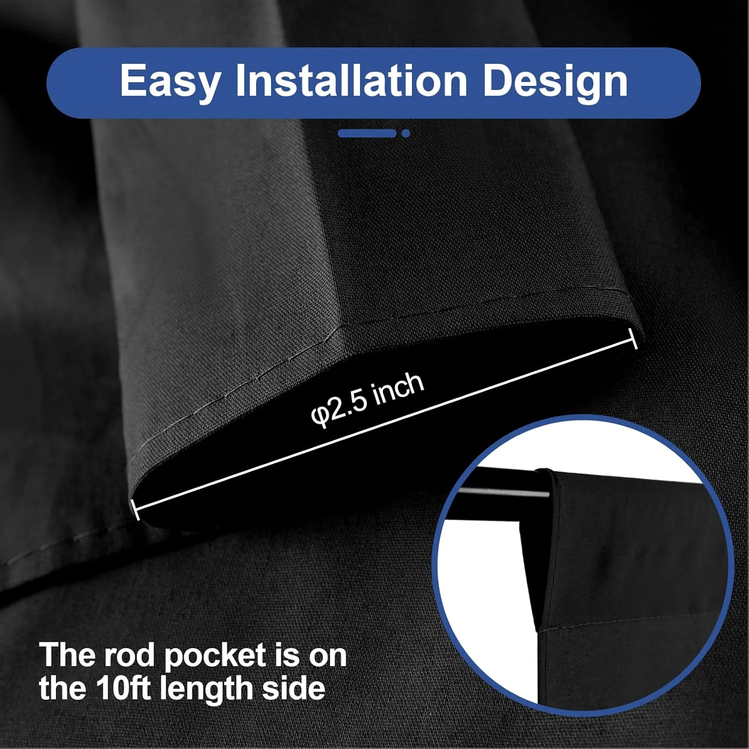 پس زمینه مشکی امارت 3x6 متر، پرده پس زمینه عکس برای عکاسی، پرده پس زمینه مهمانی، پارچه پلی استر برای استودیو فیلمبرداری و عکاسی پرتره