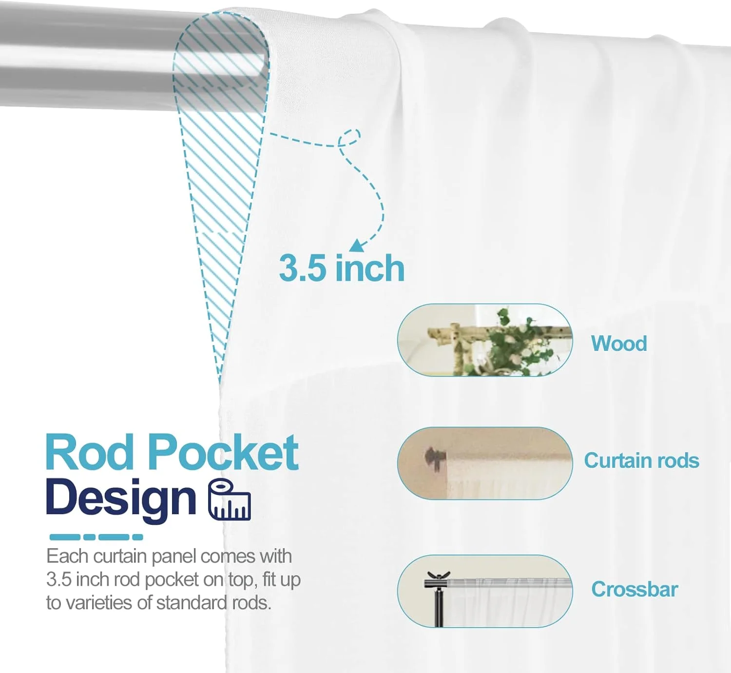 پرده پس زمینه سفید EMART، 3 در 3 متر / 10 در 10 فوت پارچه توری شیفون برای تزئینات صحنه عروسی مهمانی ها، پارچه پس زمینه نرم و صاف برای عکاسی جشن تولد نوزاد