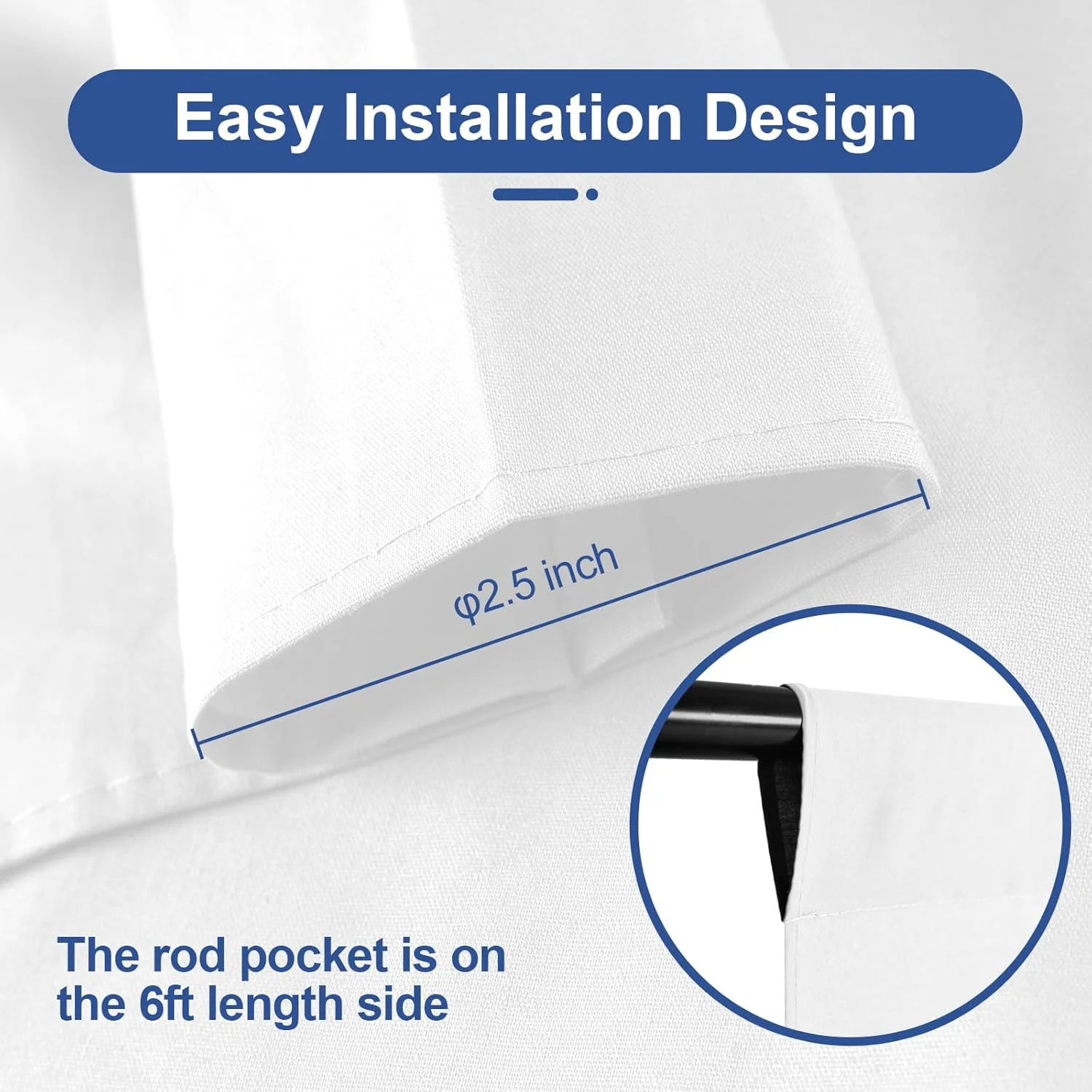 پس زمینه سفید عکاسی ایمارت 2.4x3 متری، پرده پس زمینه عکس مهمانی بزرگ، پارچه پلی استر قابل شستشو برای استودیو ویدئویی تولد و عکس های پرتره پس زمینه سفید عکاسی ایمارت 2.4x3 متری، پرده پس زمینه عکس مهمانی بزرگ، پارچه پلی استر قابل شستشو برای استودیو ویدئویی تولد و عکس های پرتره