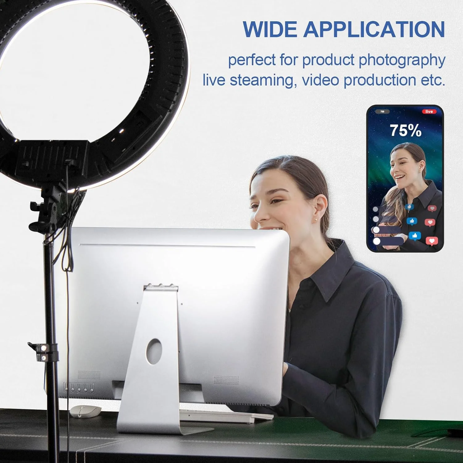 پس زمینه سفید عکاسی ایمارت 2.4x3 متری، پرده پس زمینه عکس مهمانی بزرگ، پارچه پلی استر قابل شستشو برای استودیو ویدئویی تولد و عکس های پرتره پس زمینه سفید عکاسی ایمارت 2.4x3 متری، پرده پس زمینه عکس مهمانی بزرگ، پارچه پلی استر قابل شستشو برای استودیو ویدئویی تولد و عکس های پرتره