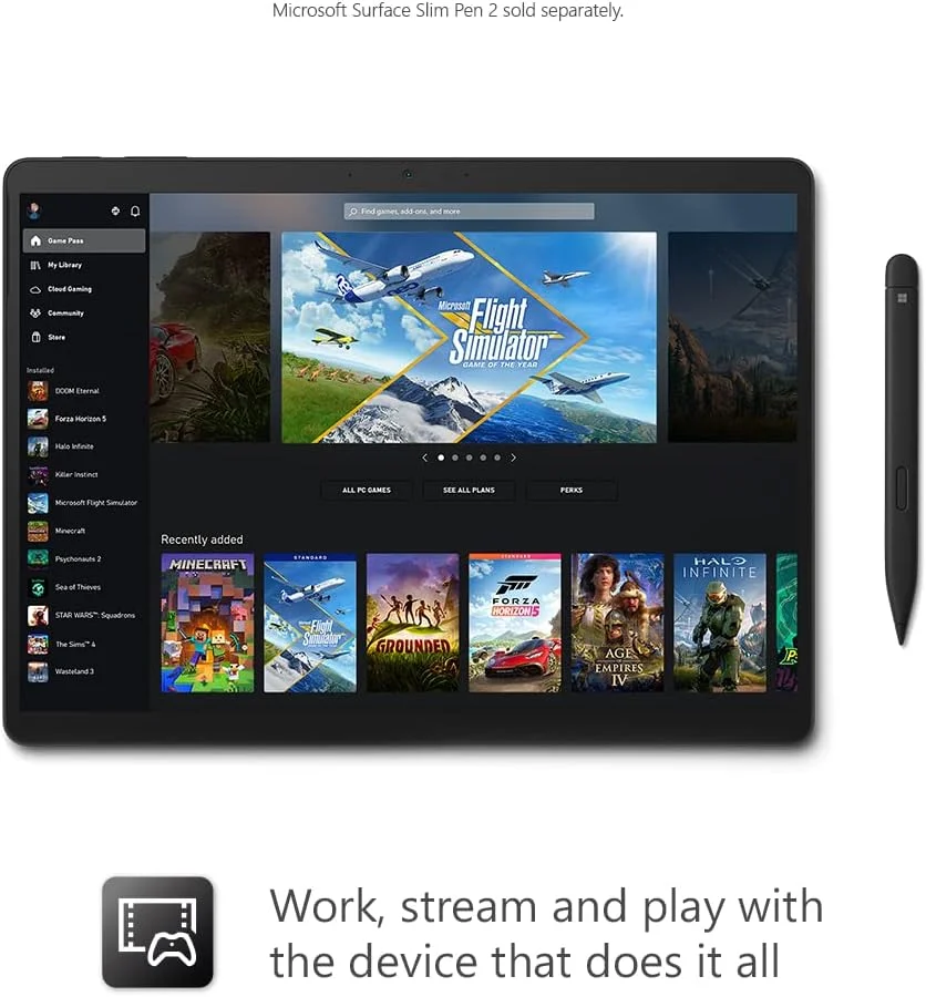 تبلت مایکروسافت Surface Pro 9 مدل 2 در 1 - 13 اینچی - مشکی - پردازنده Intel Core i7، رم 16 گیگابایتی، حافظه SSD 512 گیگابایتی - ویندوز 11 هوم - فقط دستگاه، دوشاخه UK، مدل 2022 تبلت مایکروسافت Surface Pro 9 مدل 2 در 1 - 13 اینچی - مشکی - پردازنده Intel Core i7، رم 16 گیگابایتی، حافظه SSD 512 گیگابایتی - ویندوز 11 هوم - فقط دستگاه، دوشاخه UK، مدل 2022