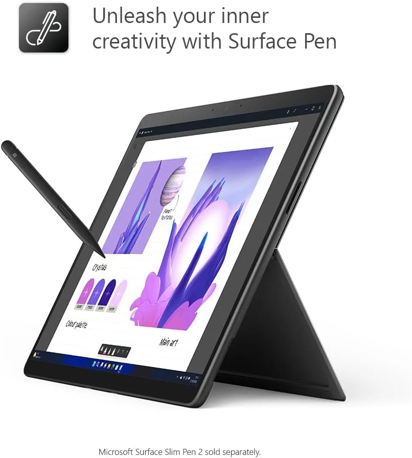 تبلت مایکروسافت Surface Pro 9 مدل 2 در 1 - 13 اینچی - مشکی - پردازنده Intel Core i7، رم 16 گیگابایتی، حافظه SSD 512 گیگابایتی - ویندوز 11 هوم - فقط دستگاه، دوشاخه UK، مدل 2022 تبلت مایکروسافت Surface Pro 9 مدل 2 در 1 - 13 اینچی - مشکی - پردازنده Intel Core i7، رم 16 گیگابایتی، حافظه SSD 512 گیگابایتی - ویندوز 11 هوم - فقط دستگاه، دوشاخه UK، مدل 2022