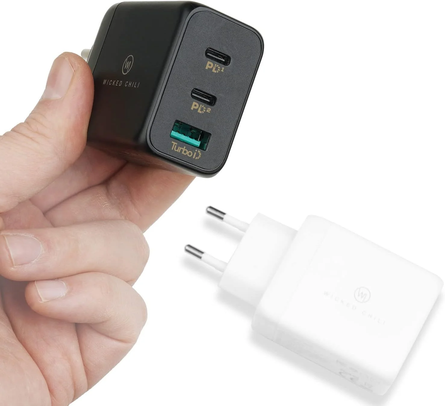 شارژر 65 واتی Wicked Chili USB-C GaN با پورتهای دوگانه USB-C و USB-A، سازگار با لپتاپ مایکروسافت سرفیس، سرفیس بوک، سرفیس گو، سرفیس پرو، نوتبوک، موبایل و تبلت شارژر 65 واتی Wicked Chili USB-C GaN با پورتهای دوگانه USB-C و USB-A، سازگار با لپتاپ مایکروسافت سرفیس، سرفیس بوک، سرفیس گو، سرفیس پرو، نوتبوک، موبایل و تبلت