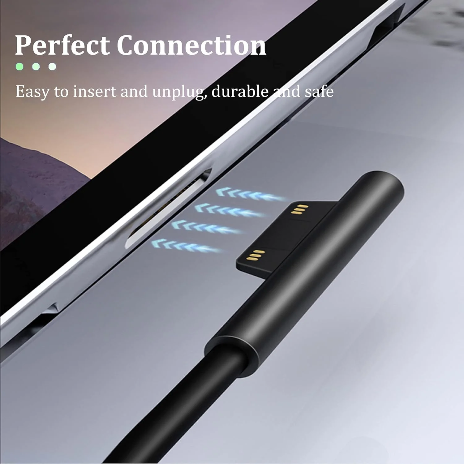 آداپتور برق 65 واتی سرفیس پرو، سازگار با Microsoft Surface Pro 3/4/5/6/7/X، Surface Laptop 1 2 3 Surface Go 1 2 Surface Book آداپتور برق 65 واتی سرفیس پرو، سازگار با Microsoft Surface Pro 3/4/5/6/7/X، Surface Laptop 1 2 3 Surface Go 1 2 Surface Book