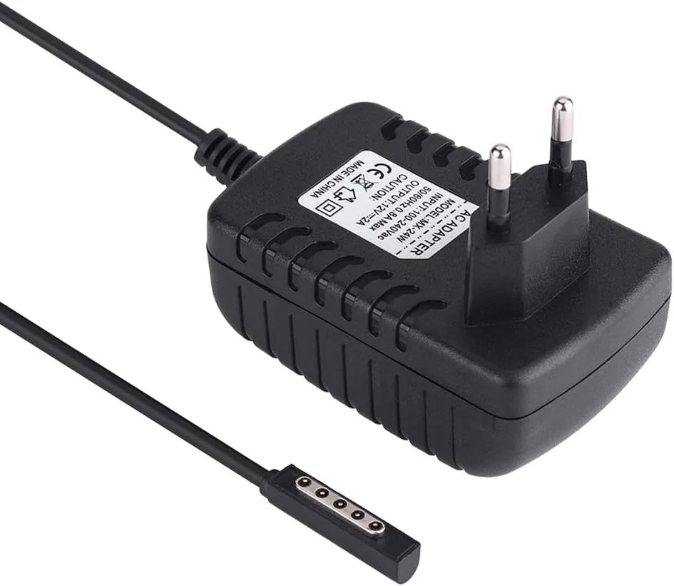 Diyeeni Tablet Charger with 12V 2A AC Adapter for Microsoft Surface RT/RT2 with US PlugUU.(EU Plug) Diyeeni Tablet Charger with 12V 2A AC Adapter for Microsoft Surface RT/RT2 with US PlugUU.(EU Plug)