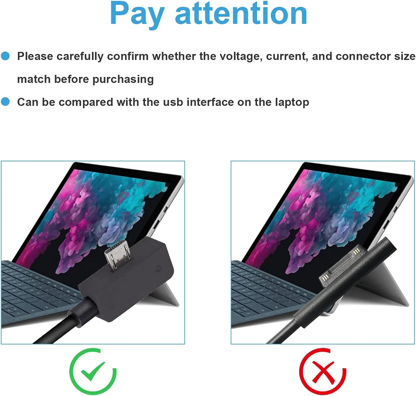 آداپتور برق 13 وات 5.2 ولت 2.5 آمپر مناسب سرفیس 3 مدل 1623 1624 1645 به همراه شارژر USB و کابل شارژ آداپتور برق 13 وات 5.2 ولت 2.5 آمپر مناسب سرفیس 3 مدل 1623 1624 1645 به همراه شارژر USB و کابل شارژ