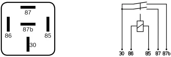 رله خودرویی بوش Bosch 0332015006 رله خودرویی بوش Bosch 0332015006