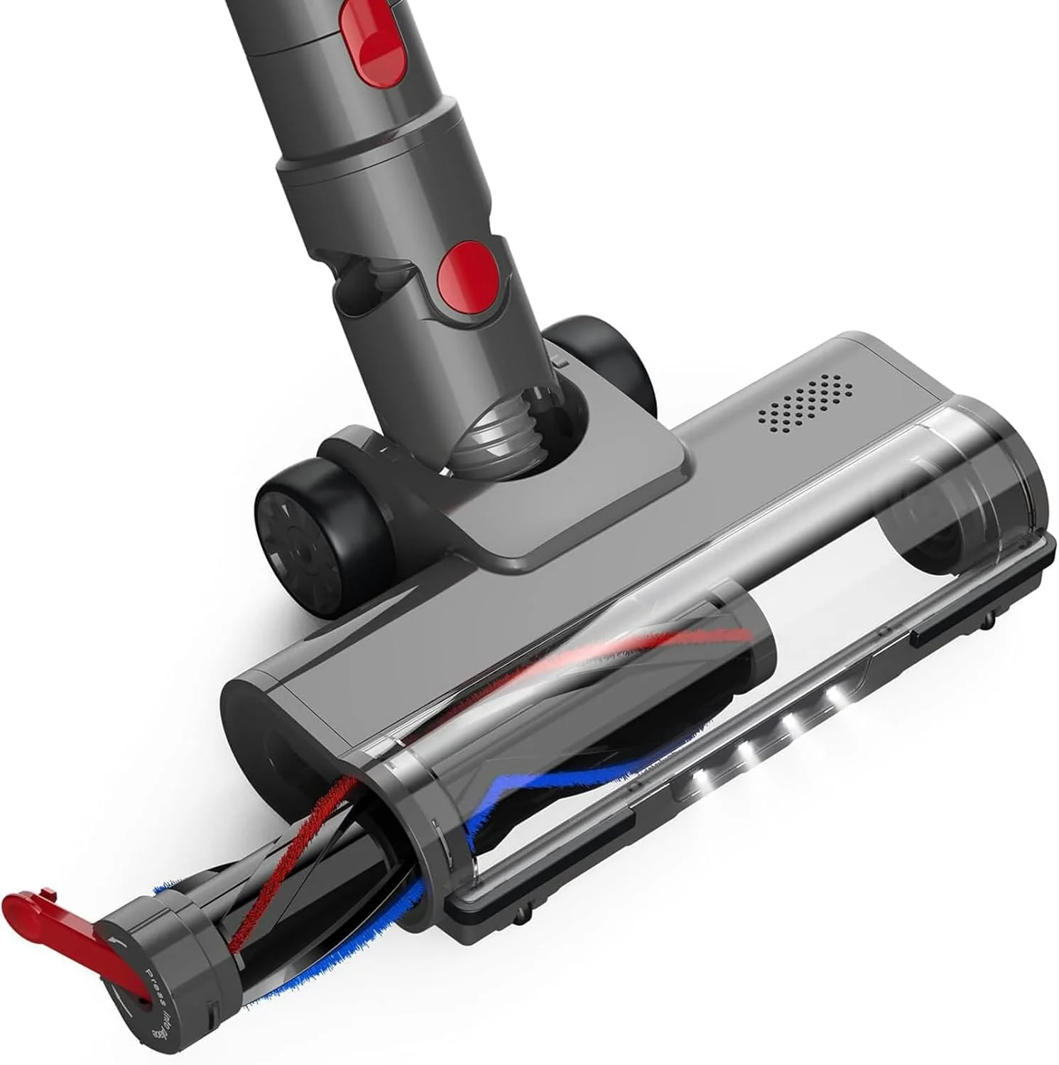 قطعات جاروبرقی KASTWAVE برای Dyson V7 V8 V10 V11 V15، جایگزین برس غلطکی با چراغ LED، سری موتوردار مخصوص سطوح سخت