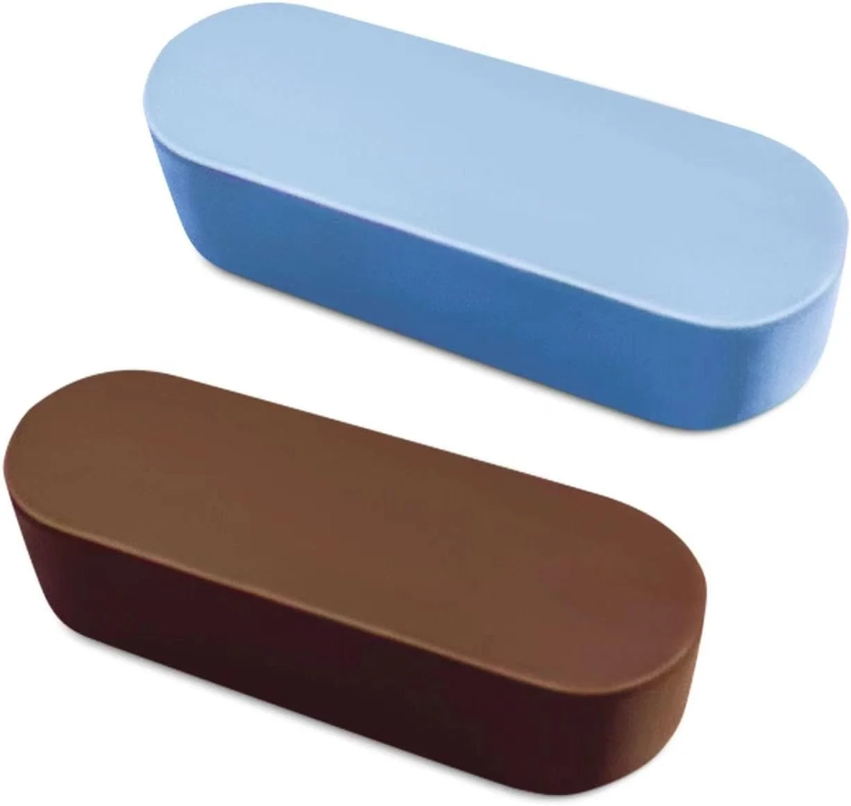 پاستای پولیش فلزات مناسب چرخ پولیش، 2 عدد، آبی و قهوه ای تریپولی بسیار ظریف، پاستای پرداخت چند منظوره برای استیل ضد زنگ، پلاستیک، اکریلیک، چوب، 60 گرم