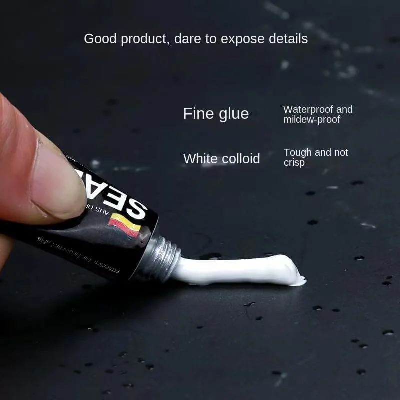 چسب قوی بدون میخ KASTWAVE - 12 گرم، 10 عدد چسب کاشی دیوار ساختمانی جهانی، چسب شیشه ای ضد آب و مقاوم در برابر رطوبت مناسب برای فلز، پلاستیک، سرامیک، شیشه، چوب، اکریلیک