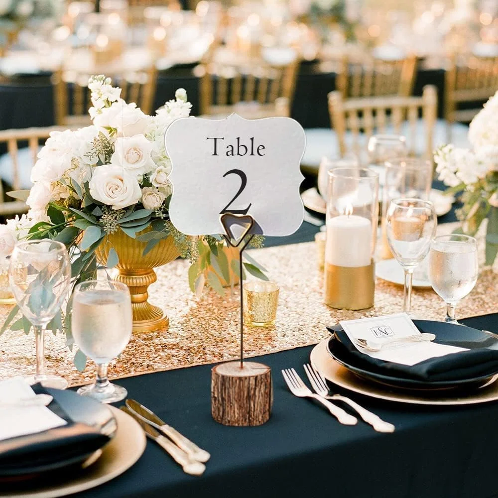 ست 20 عددی نگهدارنده کارت چوبی KASTWAVE به همراه 30 کارت کاغذی کرافت و سیم پیچی، مناسب برای یادداشت، عکس، اسم، دکوراسیون میز، عروسی، مهمانی، نمایشگاه و منزل - ارتفاع 5.7 اینچ ست 20 عددی نگهدارنده کارت چوبی KASTWAVE به همراه 30 کارت کاغذی کرافت و سیم پیچی، مناسب برای یادداشت، عکس، اسم، دکوراسیون میز، عروسی، مهمانی، نمایشگاه و منزل - ارتفاع 5.7 اینچ