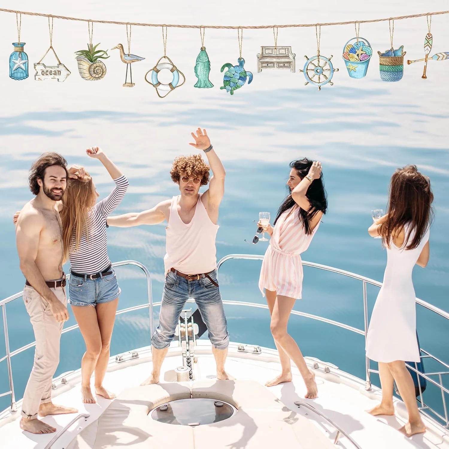 تزئینات چوبی ساحل اقیانوس – تزئینات درخت تابستانی، برش های چوبی دریایی ساحلی، تزئینات آویز ناوبری برای خانه، صنایع دستی درخت کوچک، DIY و دکوراسیون ناوبری (36 عدد) تزئینات چوبی ساحل اقیانوس – تزئینات درخت تابستانی، برش های چوبی دریایی ساحلی، تزئینات آویز ناوبری برای خانه، صنایع دستی درخت کوچک، DIY و دکوراسیون ناوبری (36 عدد)