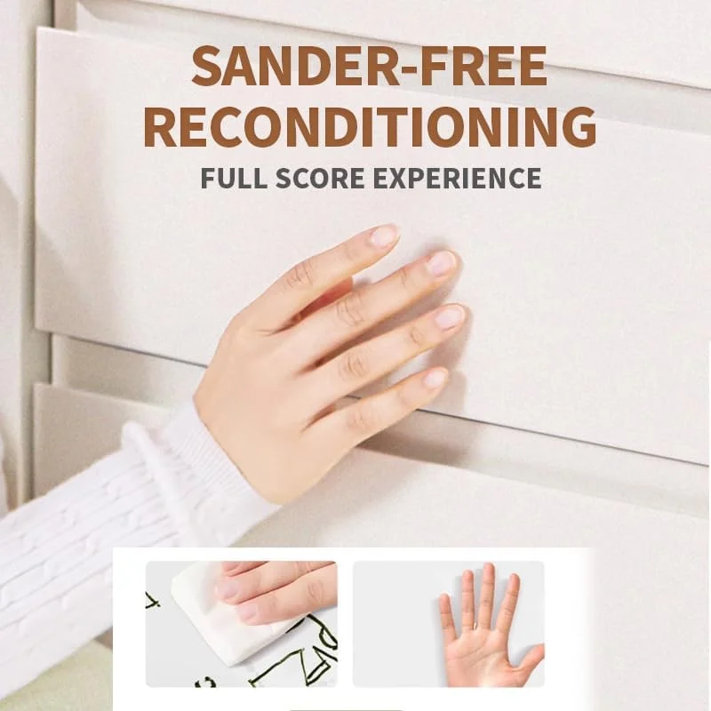 قلم رنگ لمسی چوبی KASTWAVE، رنگ تعمیر دیوار 100 میلی لیتری برای سطوح مختلف، بازسازی سریع برای دیوارها، درها، کابینت ها، مبلمان و سطوح چوبی