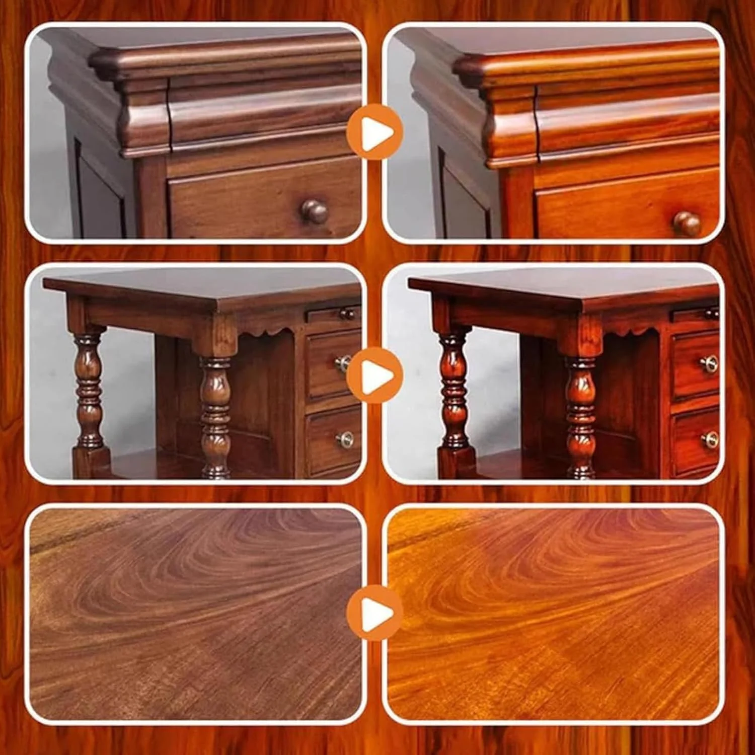 واکس پولیش سنگ KASTWAVE، روغن گردو برای مراقبت و پولیش چوب، پاک کننده طبیعی چوب با رایحه گردو، احیا کننده سطوح چوبی، محافظت از چوب در برابر خشک شدن یا ترک خوردن، پرداخت براق، 2 عدد واکس پولیش سنگ KASTWAVE، روغن گردو برای مراقبت و پولیش چوب، پاک کننده طبیعی چوب با رایحه گردو، احیا کننده سطوح چوبی، محافظت از چوب در برابر خشک شدن یا ترک خوردن، پرداخت براق، 2 عدد