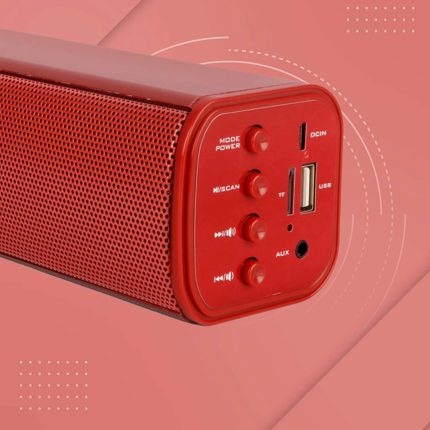 اسپیکر کوچک 16 واتی زیبرونیکس مدل Zeb-Vita Plus با نمایشگر LED، پشتیبانی از USB، کارت SD، AUX، FM، TWS و عملکرد تماس (قرمز) اسپیکر کوچک 16 واتی زیبرونیکس مدل Zeb-Vita Plus با نمایشگر LED، پشتیبانی از USB، کارت SD، AUX، FM، TWS و عملکرد تماس (قرمز)