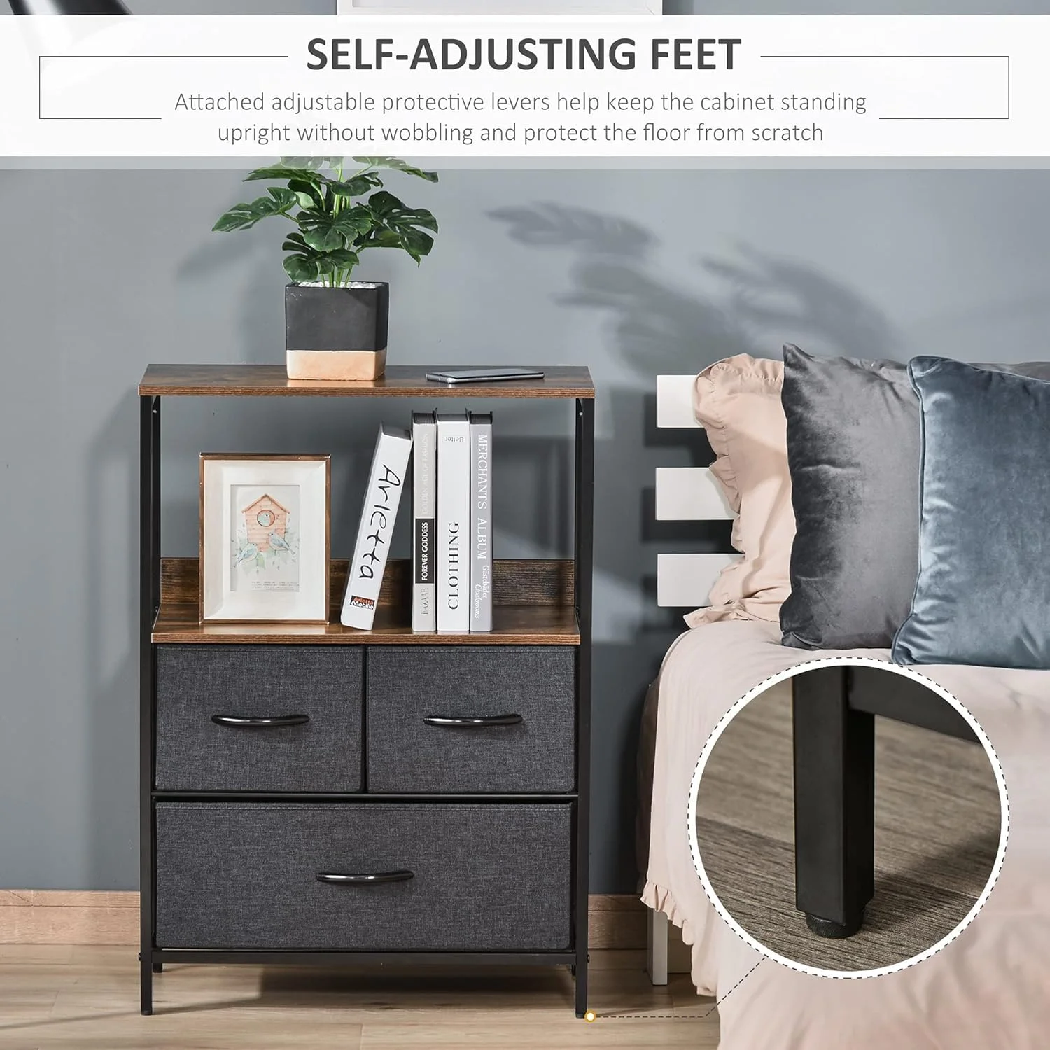 دراور پارچه ای SKY-TOUCH با 3 کشو، کمد نگهداری کنار تخت، مناسب منزل، کابینت با قفسه، مناسب اتاق نشیمن، اتاق خواب، ورودی منزل، مبلمان اتاق نشیمن، طرح قدیمی، 58 * 29 * 81.5 سانتی متر دراور پارچه ای SKY-TOUCH با 3 کشو، کمد نگهداری کنار تخت، مناسب منزل، کابینت با قفسه، مناسب اتاق نشیمن، اتاق خواب، ورودی منزل، مبلمان اتاق نشیمن، طرح قدیمی، 58 * 29 * 81.5 سانتی متر