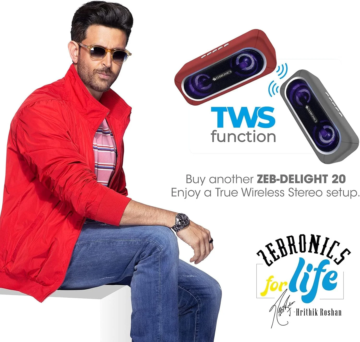 اسپیکر بلوتوثی قابل حمل زبرونیکس مدل Zeb-Delight 20 اسپیکر بلوتوثی قابل حمل زبرونیکس مدل Zeb-Delight 20