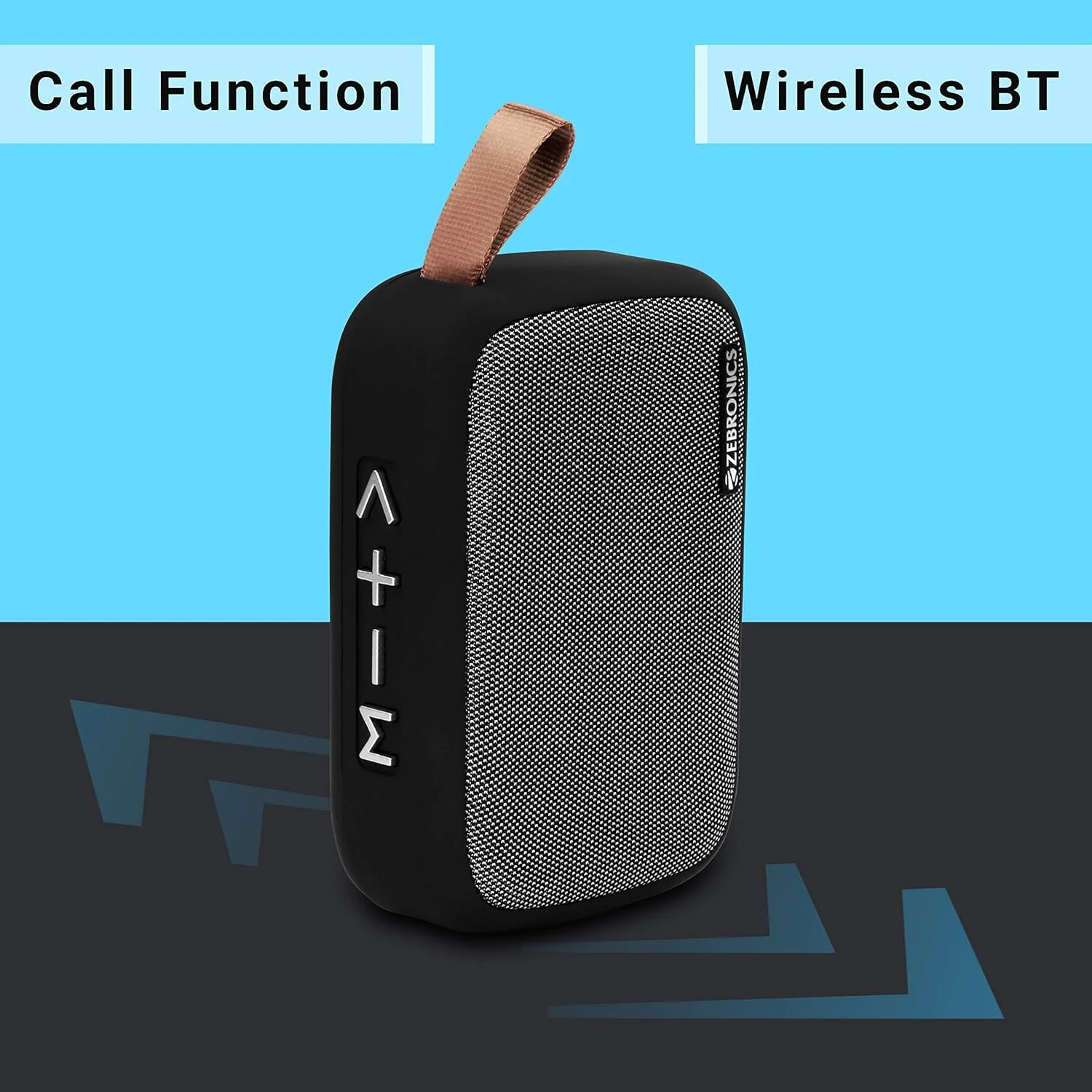 اسپیکر بلوتوثی قابل حمل بی سیم 3 وات زبرونیکس مدل Zeb-Delight (خاکستری) اسپیکر بلوتوثی قابل حمل بی سیم 3 وات زبرونیکس مدل Zeb-Delight (خاکستری)
