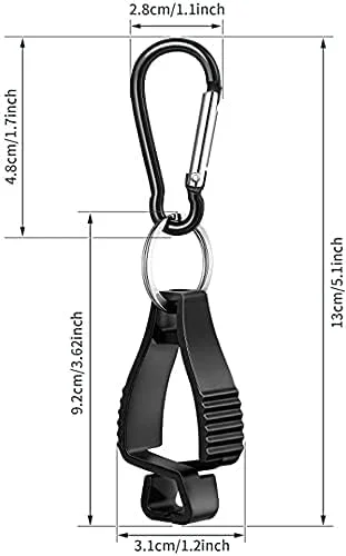 گیره نگهدارنده دستکش KASTWAVE بسته 12 عددی، گیره ایمنی کار، نگهدارنده دستکش، محافظ کارگر، آویز کلاه ایمنی و عینک گیره نگهدارنده دستکش KASTWAVE بسته 12 عددی، گیره ایمنی کار، نگهدارنده دستکش، محافظ کارگر، آویز کلاه ایمنی و عینک