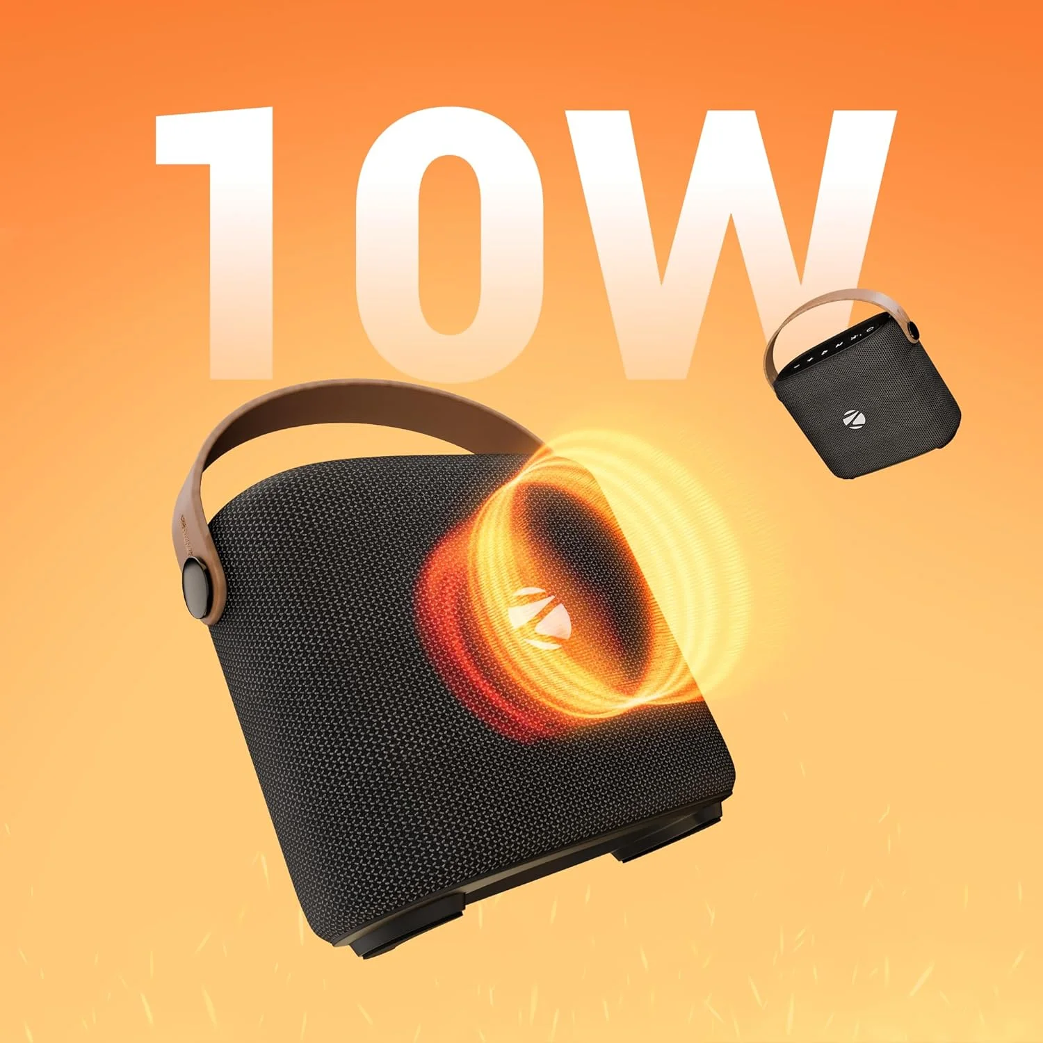اسپیکر بلوتوثی قابل حمل زبرونیکس مدل Sound Feast 70، توان 10 وات، تا 10 ساعت پخش، نورپردازی RGB، بلوتوث | USB | AUX، TWS، رادیاتور پسیو، دارای بند حمل اسپیکر بلوتوثی قابل حمل زبرونیکس مدل Sound Feast 70، توان 10 وات، تا 10 ساعت پخش، نورپردازی RGB، بلوتوث | USB | AUX، TWS، رادیاتور پسیو، دارای بند حمل