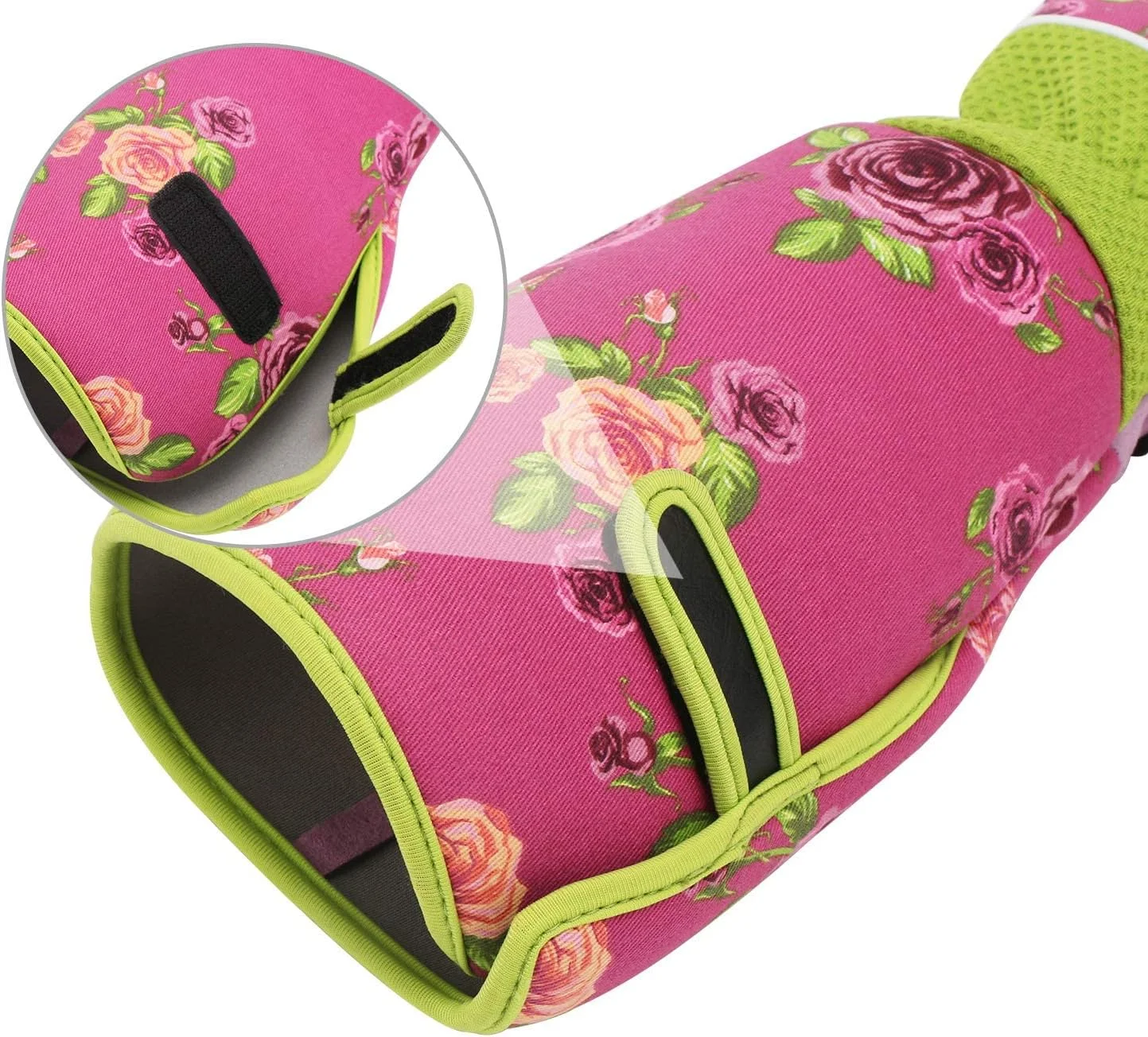 دستکش باغبانی KASTWAVE، دستکش باغبانی ضد خار و هرس گل رز با آستین بلند، دستکش ضد سوراخ شدن با محافظ ساعد برای زنان و مردان، سایز متوسط ​​مناسب برای اکثر افراد