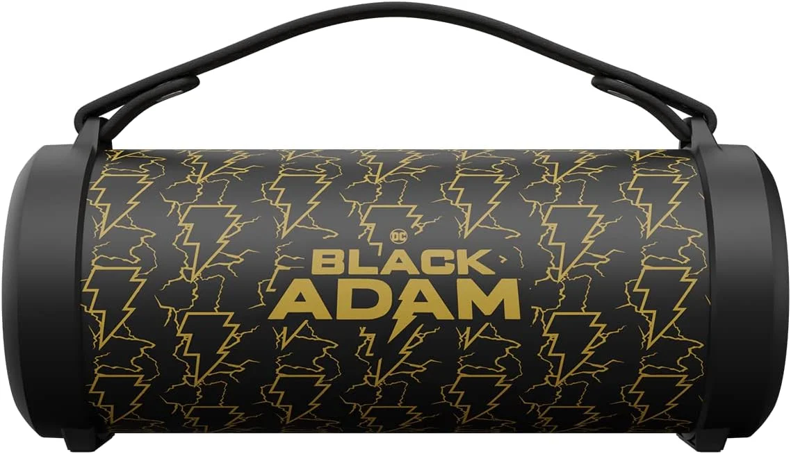 اسپیکر بلوتوثی قابل حمل 20 وات RMS زبرونیکس مدل DC Black ADAM Edition Rocket 500، بلوتوث 5.0، TWS، 10 ساعت پخش، باتری قابل شارژ داخلی، نورپردازی RGB، دسته جداشدنی، پورت میکروفون سیمی و Type C اسپیکر بلوتوثی قابل حمل 20 وات RMS زبرونیکس مدل DC Black ADAM Edition Rocket 500، بلوتوث 5.0، TWS، 10 ساعت پخش، باتری قابل شارژ داخلی، نورپردازی RGB، دسته جداشدنی، پورت میکروفون سیمی و Type C