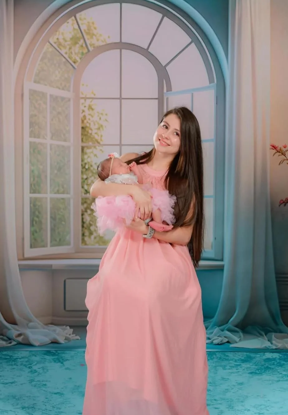 پس زمینه عکاسی پنجره سفید کیت 7x5 فوت برای عروسی، پس زمینه قلعه آفتابی برای دکوراسیون داخلی اتاق عروس، لوازم استودیوی عکس