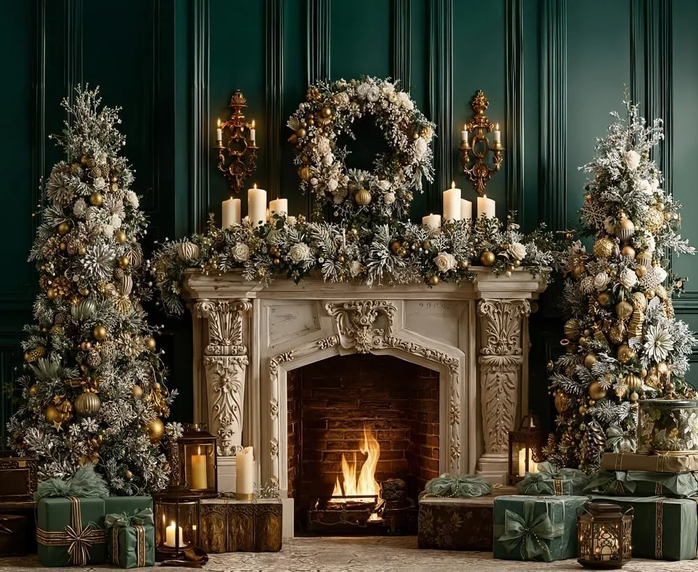 پس زمینه کریسمس کیت، پرده سبز، شومینه پنجره ای با پس زمینه عکس کریسمس کف چوبی، مجموعه 3 تکه پس زمینه اتاق 8x8 فوت و 10x8 فوت و 10x8 فوت پس زمینه کریسمس کیت، پرده سبز، شومینه پنجره ای با پس زمینه عکس کریسمس کف چوبی، مجموعه 3 تکه پس زمینه اتاق 8x8 فوت و 10x8 فوت و 10x8 فوت