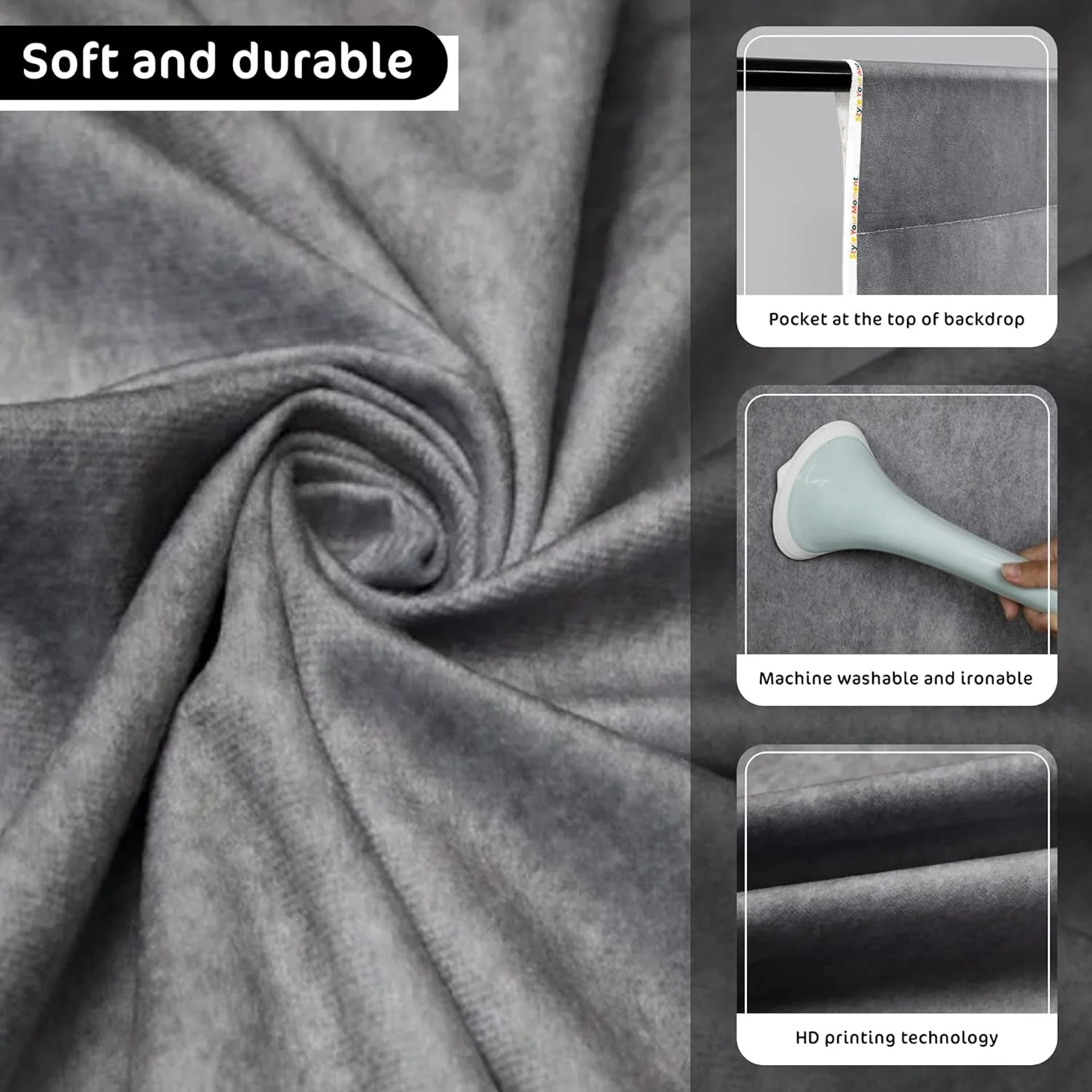 پس زمینه عکاسی شومینه کریسمس کیت، درختان کریسمس بوهو، جعبه هدیه، دکور مهمانی تعطیلات، لوازم جانبی عکس، 10x6.5 فوت