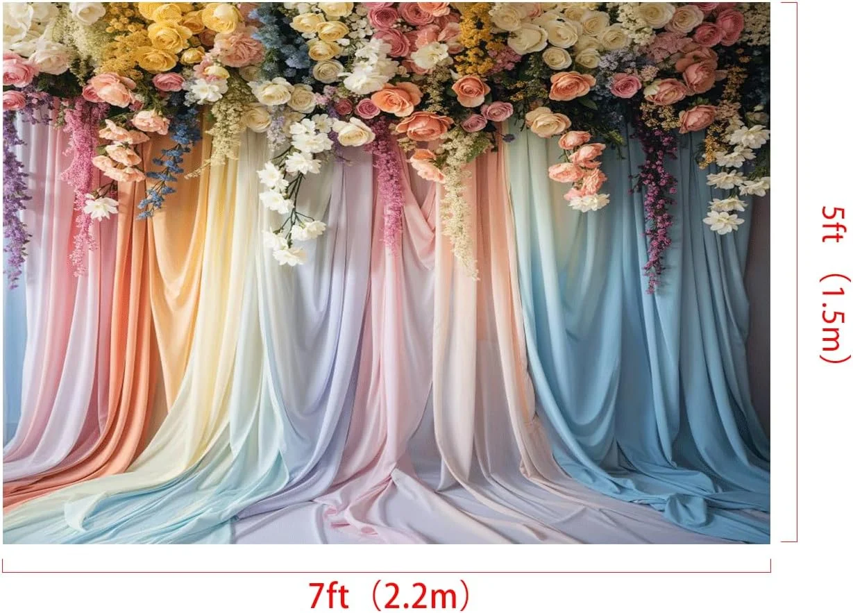 پس زمینه عکاسی گلدار کیت، 2.2x1.5 متر، دیوار گل، پس زمینه عروسی رمانتیک، دکوراسیون، پرده های رنگی، پس زمینه عکسبرداری پرتره بزرگسالان و بارداری، استودیو عکس پس زمینه عکاسی گلدار کیت، 2.2x1.5 متر، دیوار گل، پس زمینه عروسی رمانتیک، دکوراسیون، پرده های رنگی، پس زمینه عکسبرداری پرتره بزرگسالان و بارداری، استودیو عکس