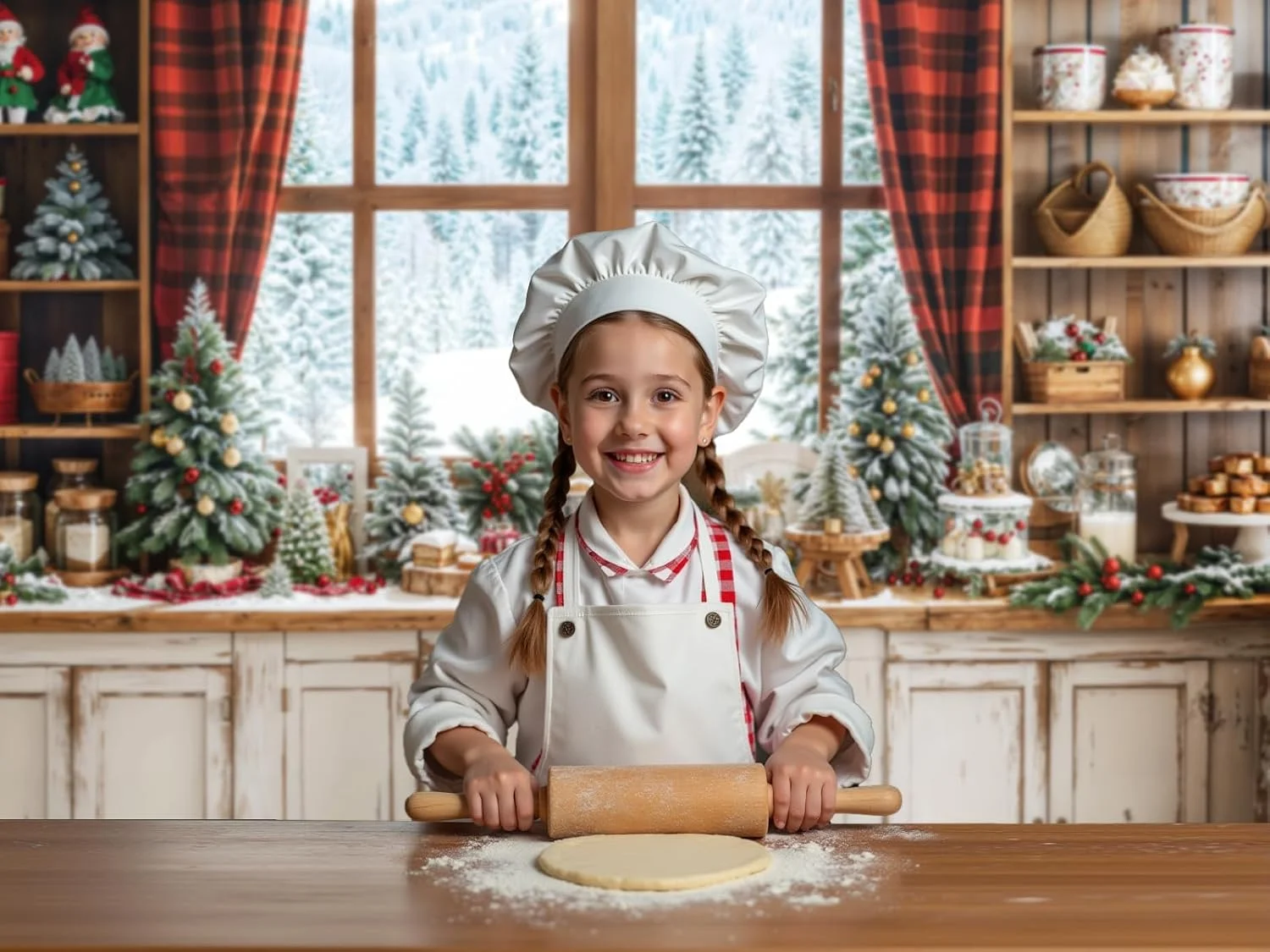 پس زمینه آشپزخانه کریسمس کیت برای عکاسی درخت برفی پرده قرمز پس زمینه عکس پارچه استودیو 2.4x2.4 متر پس زمینه آشپزخانه کریسمس کیت برای عکاسی درخت برفی پرده قرمز پس زمینه عکس پارچه استودیو 2.4x2.4 متر