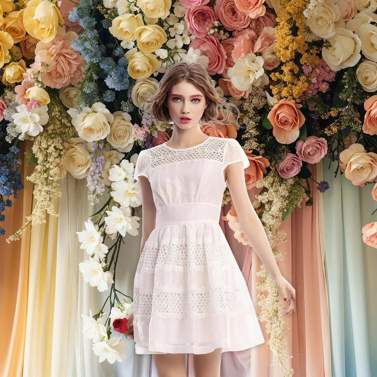 پس زمینه عکاسی گلدار کیت، 2.2x1.5 متر، دیوار گل، پس زمینه عروسی رمانتیک، دکوراسیون، پرده های رنگی، پس زمینه عکسبرداری پرتره بزرگسالان و بارداری، استودیو عکس پس زمینه عکاسی گلدار کیت، 2.2x1.5 متر، دیوار گل، پس زمینه عروسی رمانتیک، دکوراسیون، پرده های رنگی، پس زمینه عکسبرداری پرتره بزرگسالان و بارداری، استودیو عکس