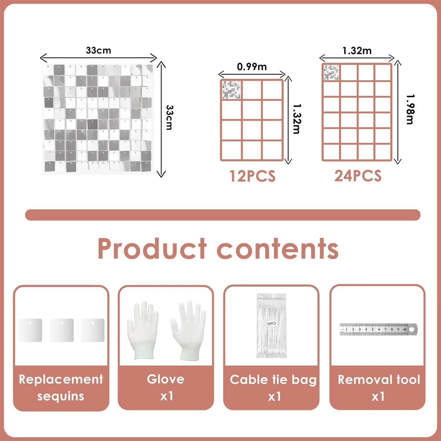 پس زمینه دیوار کیت، پس زمینه براق و درخشان، پس زمینه عکاسی، ساختار تولد، پرده عکاسی تولد (طلایی 24 عدد)