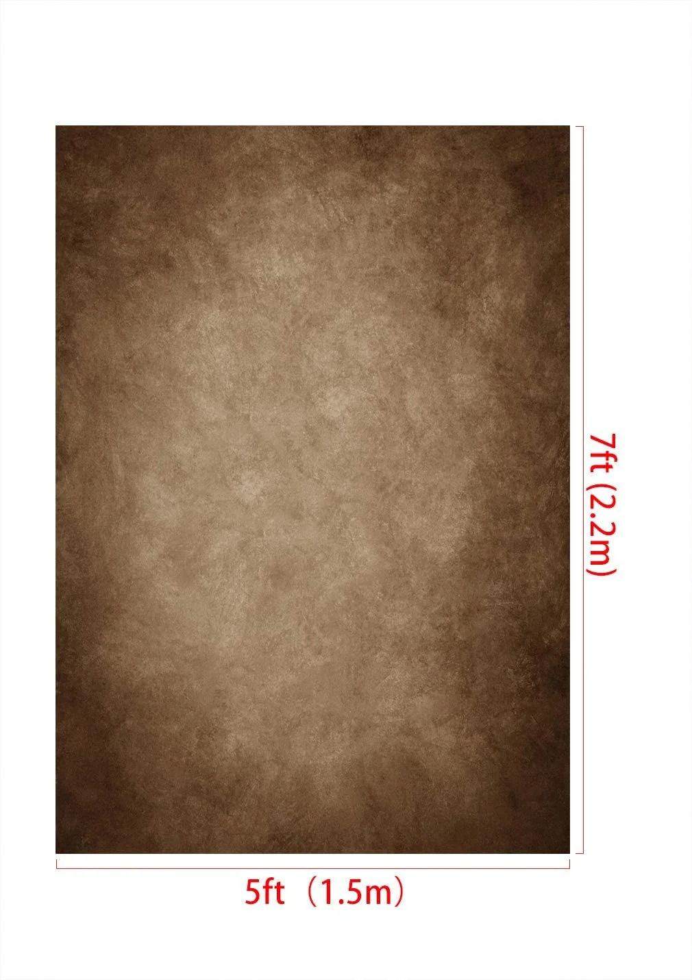 پس زمینه های عکاسی کیت 1.5x2.2 متر با بافت قهوه ای تیره، پس زمینه تاشو استودیوی عکس، پس زمینه های حرفه ای استودیوی عکاسی، ملیله تزئینی ساده و یکپارچهسازی با سیستمعامل