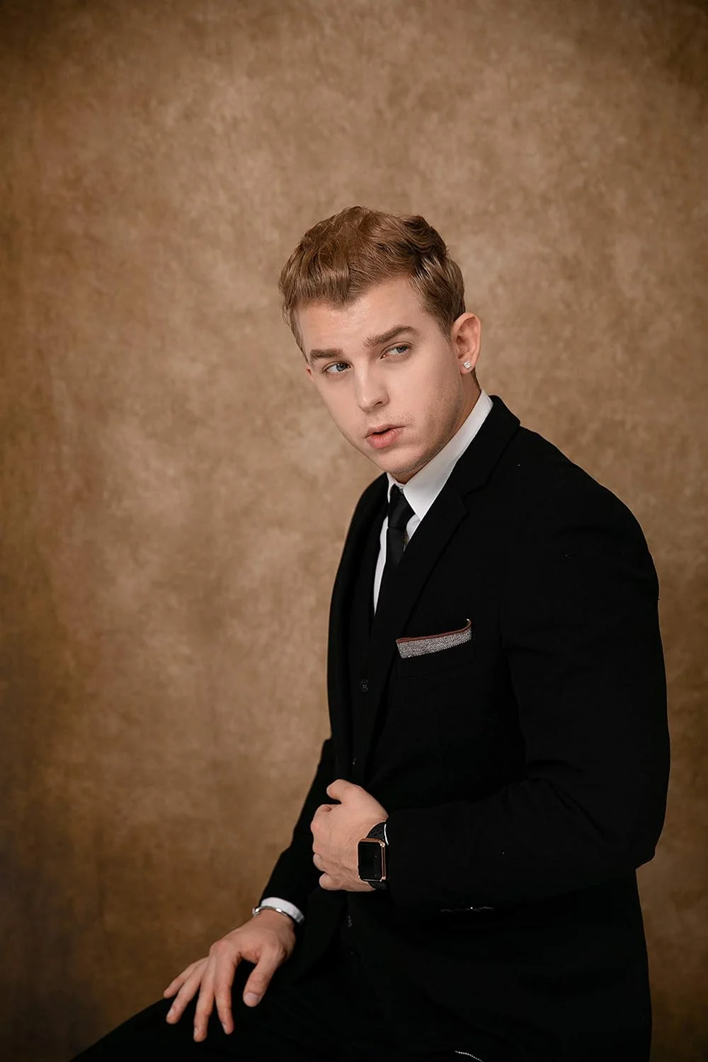 پس زمینه های عکاسی کیت 1.5x2.2 متر با بافت قهوه ای تیره، پس زمینه تاشو استودیوی عکس، پس زمینه های حرفه ای استودیوی عکاسی، ملیله تزئینی ساده و یکپارچهسازی با سیستمعامل