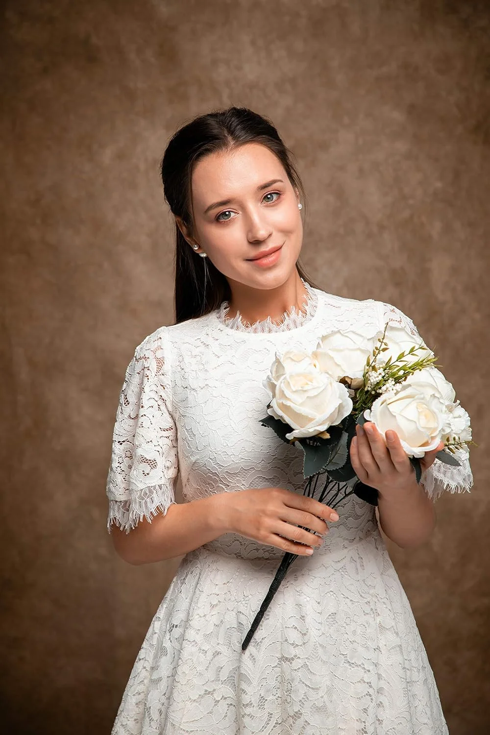 پس زمینه های عکاسی کیت 1.5x2.2 متر با بافت قهوه ای تیره، پس زمینه تاشو استودیوی عکس، پس زمینه های حرفه ای استودیوی عکاسی، ملیله تزئینی ساده و یکپارچهسازی با سیستمعامل