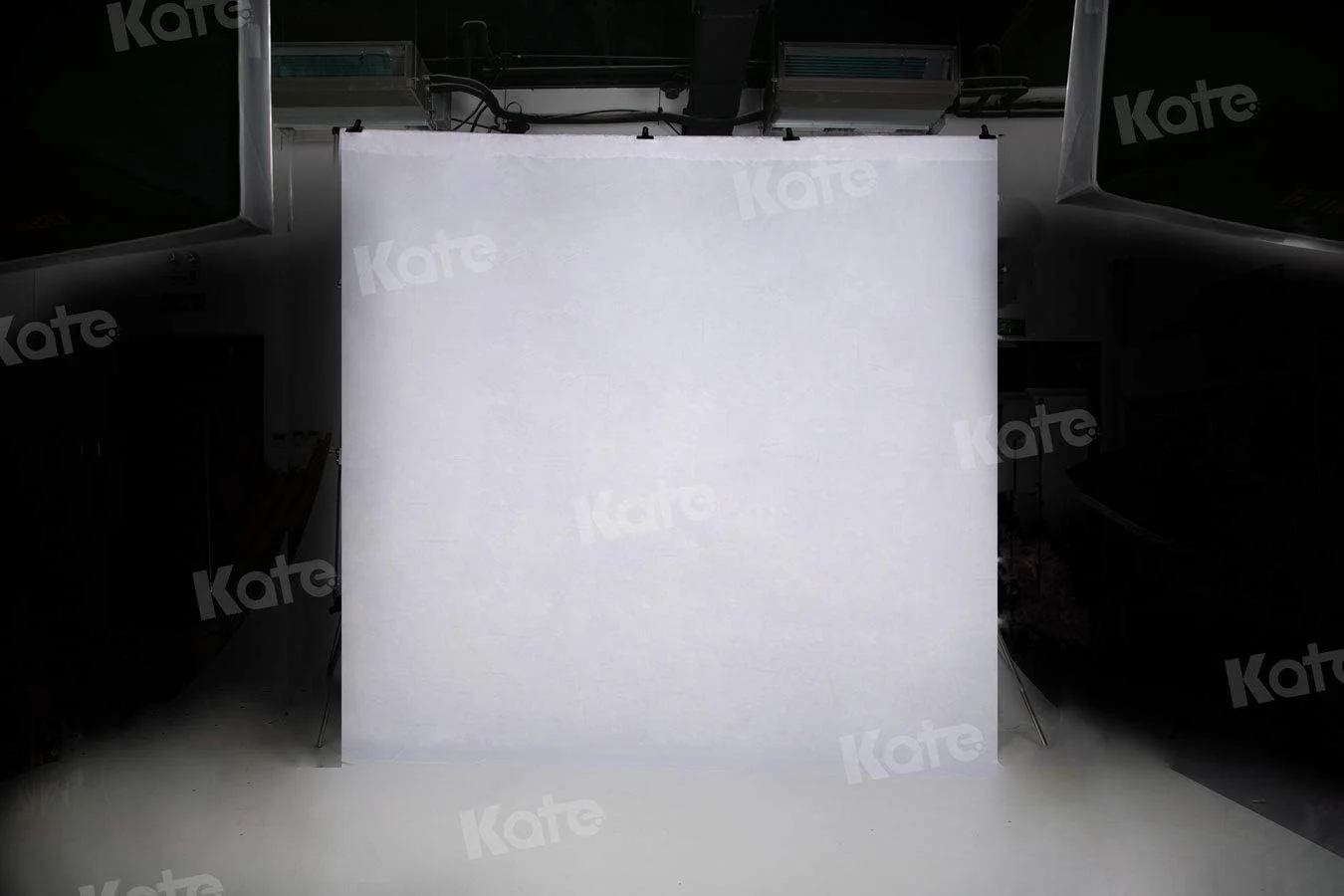 پس زمینه عکاسی پرتره سفید یکدست کیت، 3x3 متر، مناسب استودیو عکاسی، پس زمینه کودکان و عکس های پرسنلی، صفحه پس زمینه برای فیلمبرداری، مهمانی ها و پرده