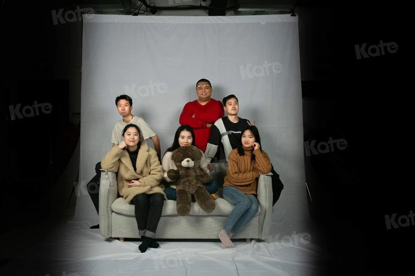 پس زمینه عکاسی پرتره سفید یکدست کیت، 3x3 متر، مناسب استودیو عکاسی، پس زمینه کودکان و عکس های پرسنلی، صفحه پس زمینه برای فیلمبرداری، مهمانی ها و پرده