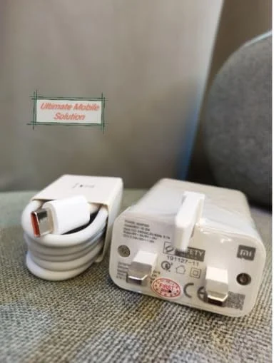 آداپتور شارژ سریع 18 واتی QC 4.0 EU با کابل USB Type C برای شیائومی Redmi Note 10 9s T Pro A3 3 7 8 Pro Max