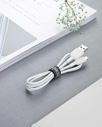 کابل لایتنینگ انکر، پاورلاین II [دارای گواهینامه MFi، طول 3 فوت] کابل شارژ/همگام‌سازی لایتنینگ آیفون سازگار با آیفون SE 11 11 Pro 11 Pro Max Xs MAX XR X 8 7 6S 6 5، آیپد و موارد دیگر (بسته 3 عددی)