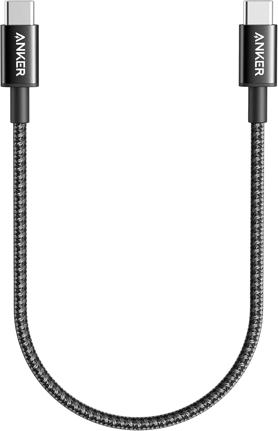 کابل شارژر USB-C انکر 30 سانتی متری (بسته 2 عددی)