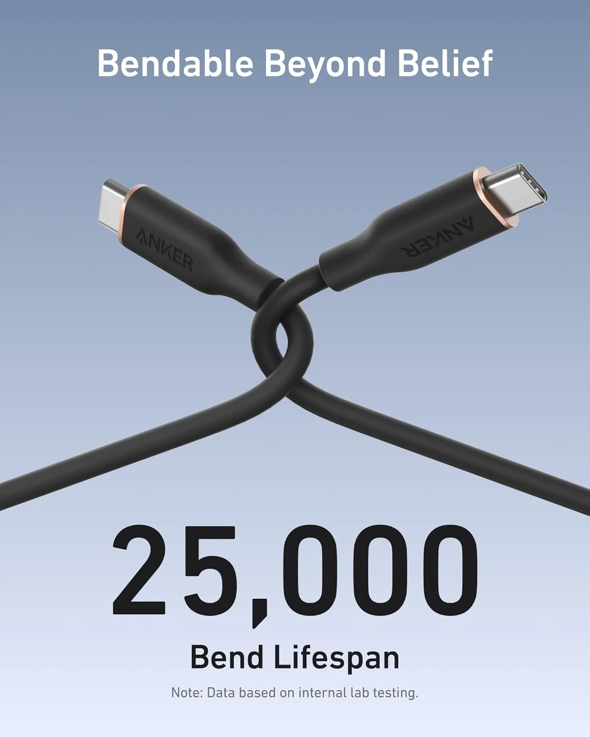 کابل USB C انکر، کابل Flow USB C به USB C با توان 240 وات (بسته 2 عددی)، شارژر Type C با قابلیت شارژ سریع برای سری iPhone 16، MacBook Pro 2020 و غیره (USB 2.0، طول 1.8 متر، مشکی) کابل USB C انکر، کابل Flow USB C به USB C با توان 240 وات (بسته 2 عددی)، شارژر Type C با قابلیت شارژ سریع برای سری iPhone 16، MacBook Pro 2020 و غیره (USB 2.0، طول 1.8 متر، مشکی)