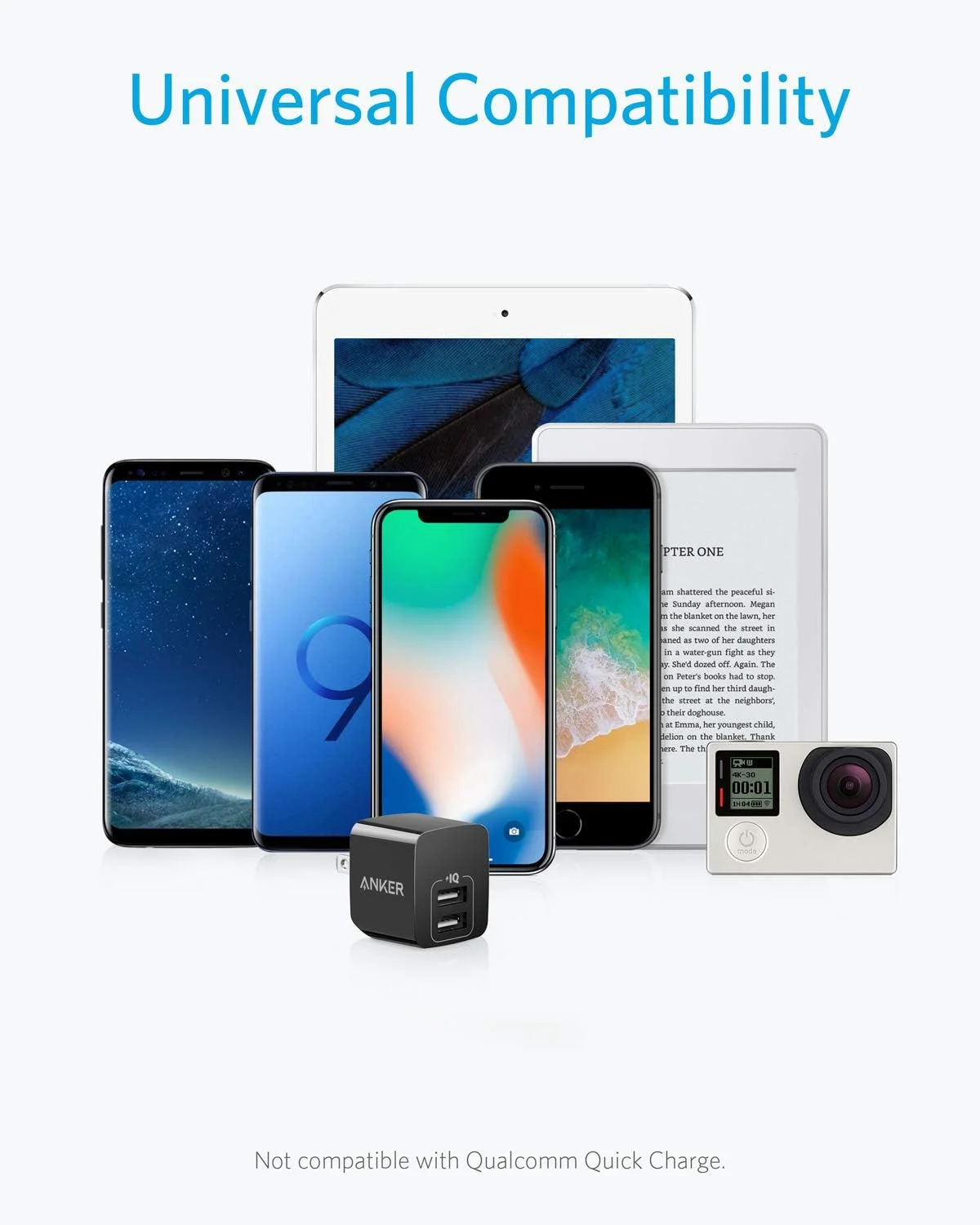 شارژر USB، بسته 2 عددی آداپتور شارژر دیواری 12 واتی دو پورت انکر، بلوک شارژر USB با دوشاخه تاشو، جعبه شارژ آجری، مکعبی برای آیفون 16 15 14 13 پرو مکس، گلکسی S22 S21 نوت 20، HTC، LG (مشکی) شارژر USB، بسته 2 عددی آداپتور شارژر دیواری 12 واتی دو پورت انکر، بلوک شارژر USB با دوشاخه تاشو، جعبه شارژ آجری، مکعبی برای آیفون 16 15 14 13 پرو مکس، گلکسی S22 S21 نوت 20، HTC، LG (مشکی)