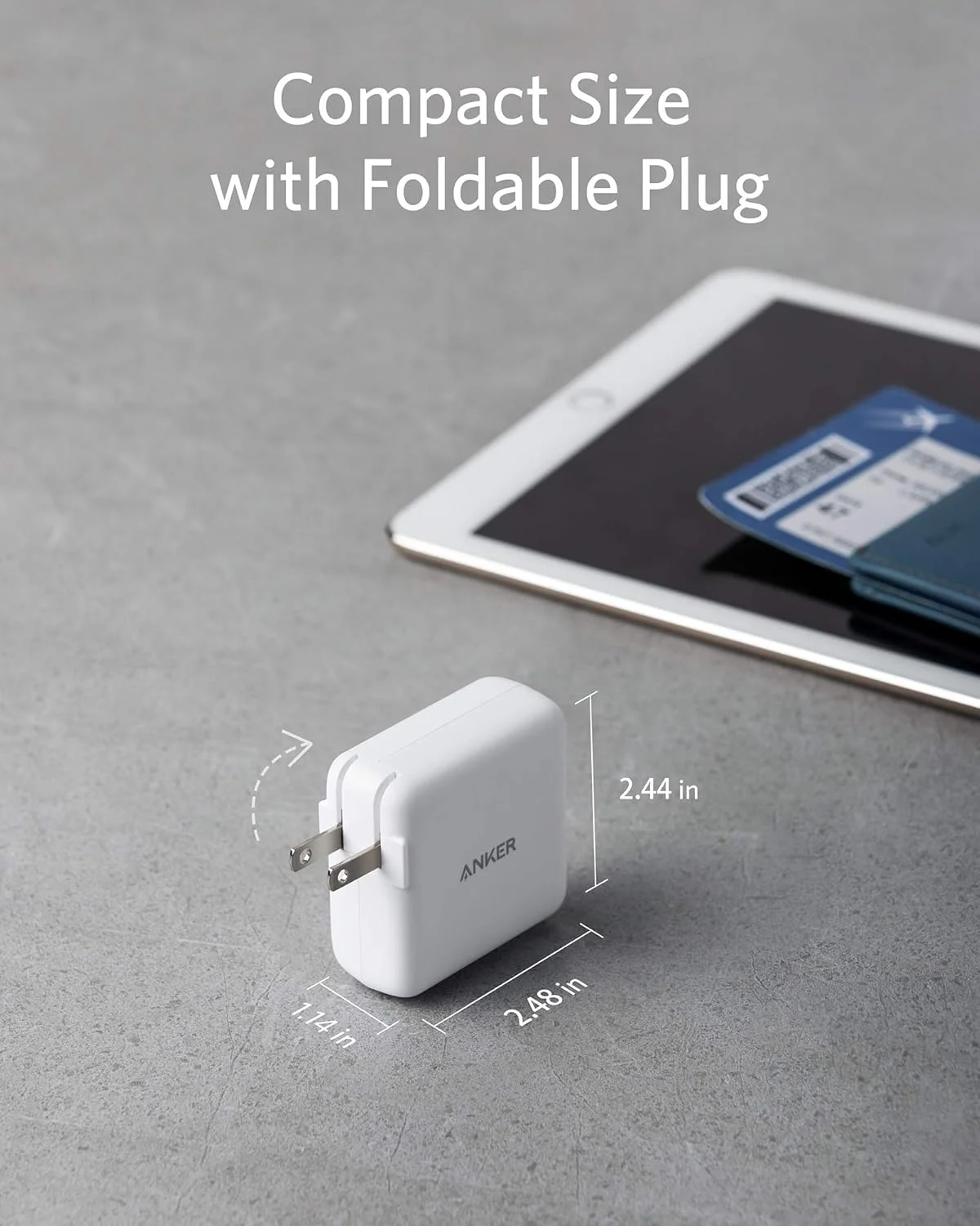 شارژر USB C انکر، 40 وات 2 پورت PIQ 3.0، شارژر سریع تاشو PowerPort III Duo Type C، Power Delivery برای آیفون 15/15 پلاس/15 پرو/15 پرو مکس/14، گلکسی، پیکسل، آیپد/آیپد مینی و غیره شارژر USB C انکر، 40 وات 2 پورت PIQ 3.0، شارژر سریع تاشو PowerPort III Duo Type C، Power Delivery برای آیفون 15/15 پلاس/15 پرو/15 پرو مکس/14، گلکسی، پیکسل، آیپد/آیپد مینی و غیره