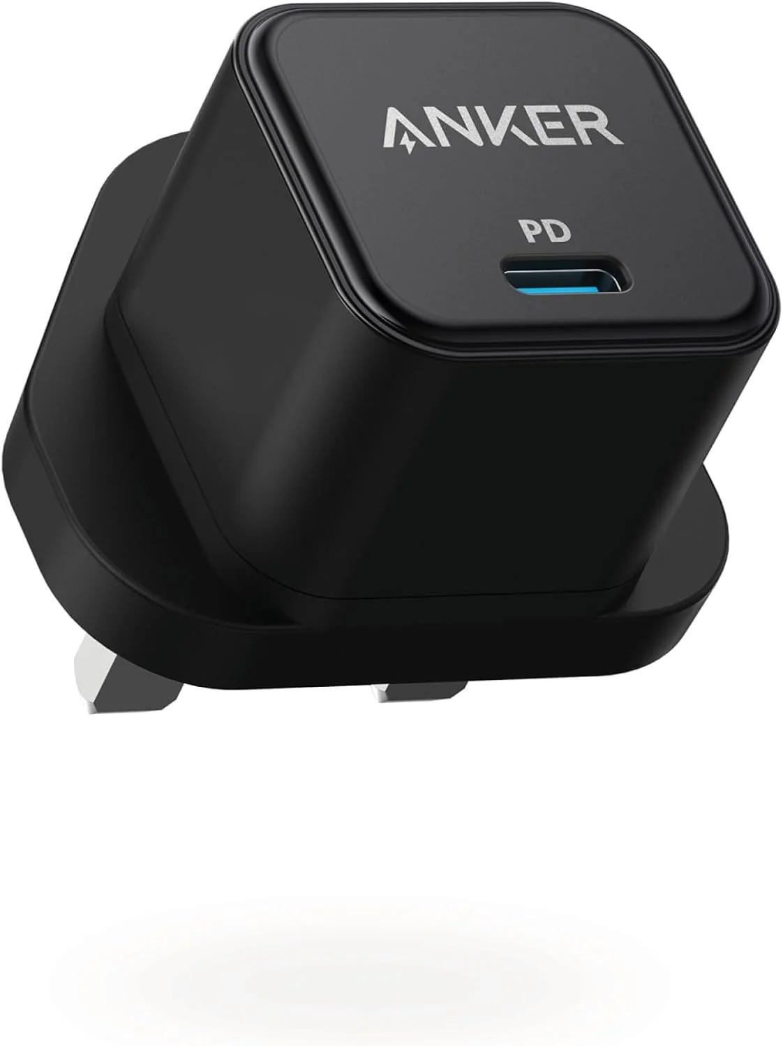 شارژر USB C انکر، شارژر مکعبی 20 واتی PowerPort III برای آیفون 16 پرو مکس/16 پرو/16 پلاس/15/14/13/12/11، گلکسی، پیکسل 4/3، آیپد پرو و سامسونگ S25/S24 (کابل شامل نمی شود)