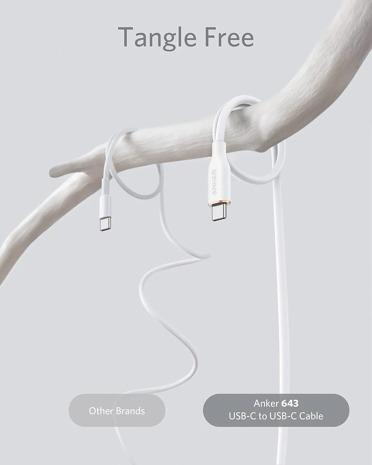 کابل USB-C به USB-C انکر، کابل 643، 100 وات، 1.8 متری، کابل شارژ سریع USB 2.0 Type C برای مک بوک پرو، آیپد پرو، آیپد ایر، آیپد مینی، سامسونگ S25/S24/S23، پیکسل، سوییچ (سفید ابری) کابل USB-C به USB-C انکر، کابل 643، 100 وات، 1.8 متری، کابل شارژ سریع USB 2.0 Type C برای مک بوک پرو، آیپد پرو، آیپد ایر، آیپد مینی، سامسونگ S25/S24/S23، پیکسل، سوییچ (سفید ابری)