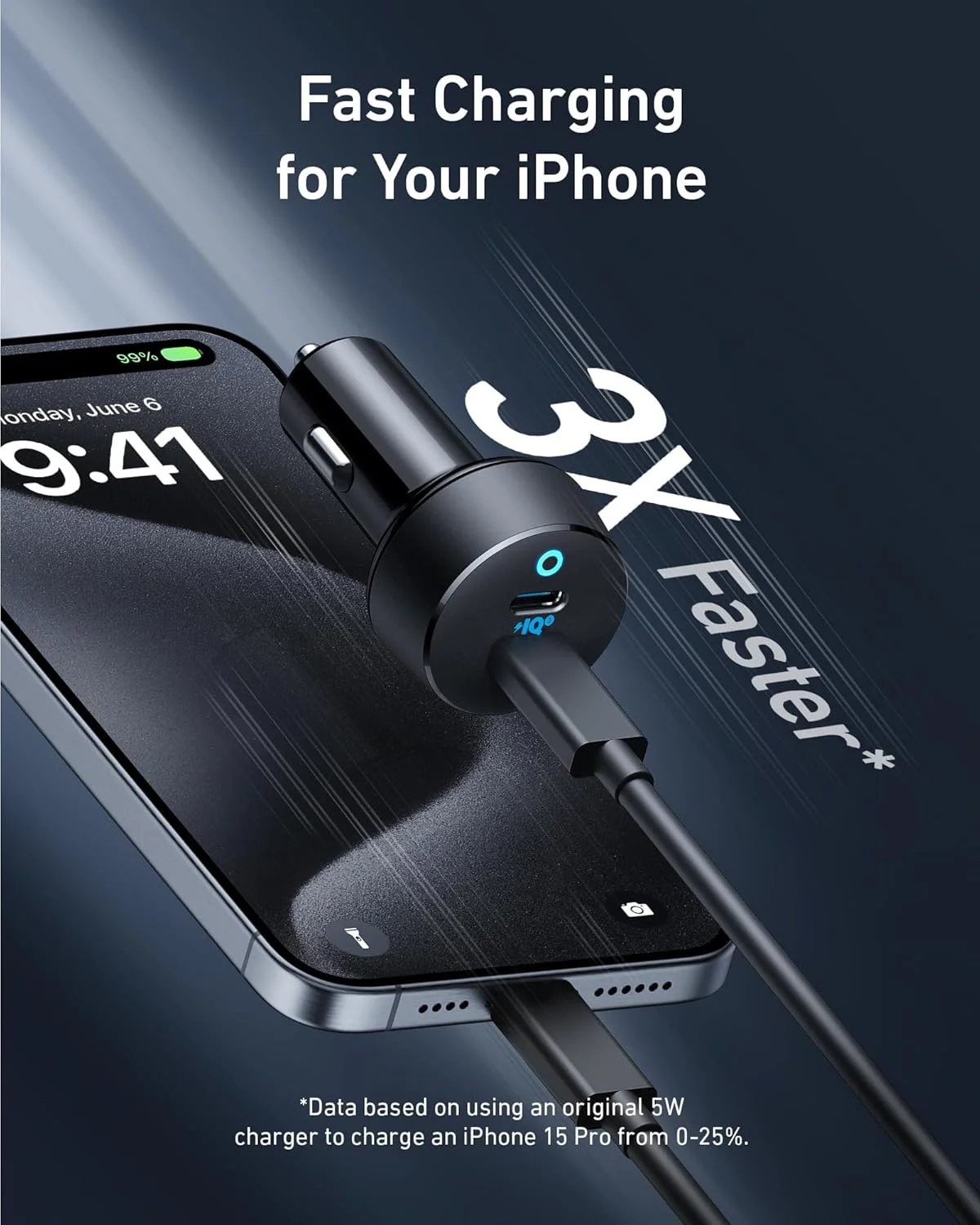 شارژر فندکی USB C انکر، آداپتور 40 واتی 2 پورت PowerIQ 3.0 Type C، شارژر فندکی آیفون 16، PowerDrive III Duo با Power Delivery برای آیفون 16/15/14، سامسونگ، هواوی، شیائومی، ردمی، ویوو، اوپو و غیره شارژر فندکی USB C انکر، آداپتور 40 واتی 2 پورت PowerIQ 3.0 Type C، شارژر فندکی آیفون 16، PowerDrive III Duo با Power Delivery برای آیفون 16/15/14، سامسونگ، هواوی، شیائومی، ردمی، ویوو، اوپو و غیره